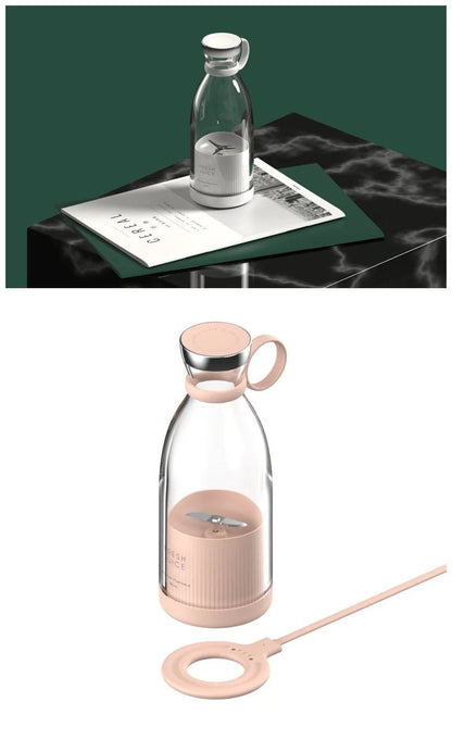 Portable Electric Blender Mixer USB Rechargeable 350ML