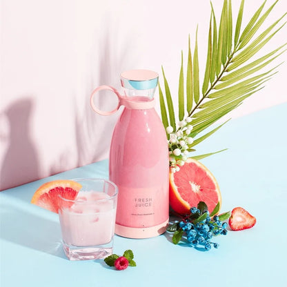Portable Electric Blender Mixer USB Rechargeable 350ML
