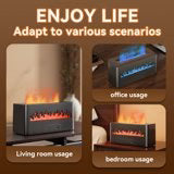 Ultrasonic Flame Humidifier