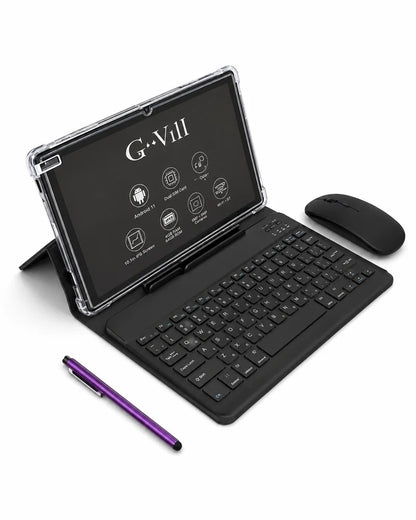 G-Vill - G2000 Android Tablet featuring an octa-core processor, Android 13, Dual SIM support, and a large 8000mAh battery.