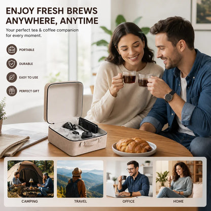 Portable Coffee Brewing Travel Kit