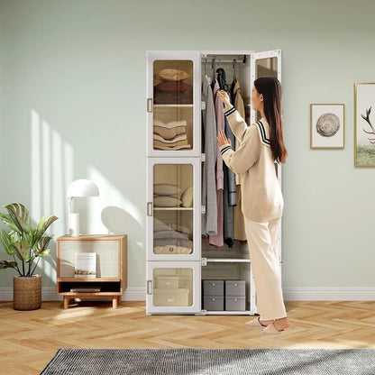 Foldable Modular Portable Wardrobe Ⓢ