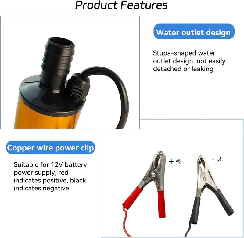 Portable Fuel Transfer Pump