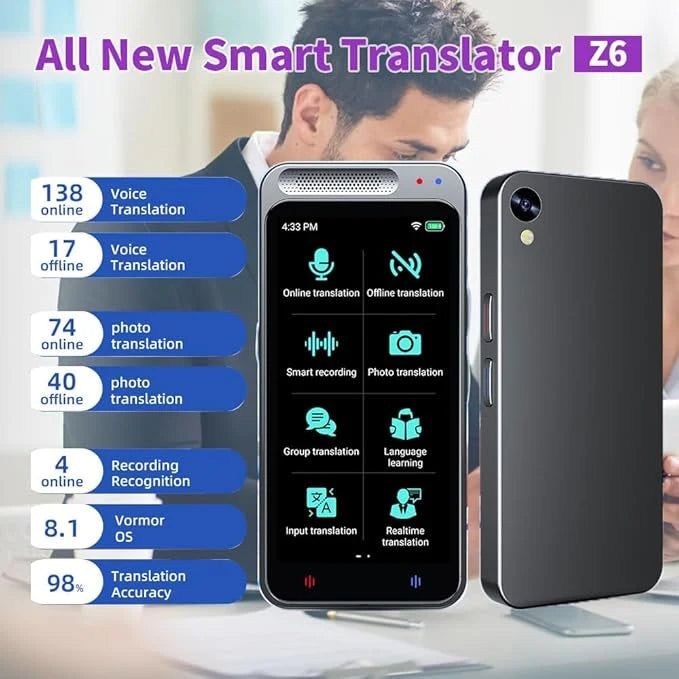 Artificial intelligence (AI) Translator © – 138 Languages, Real-Time Translation 🌍✨
