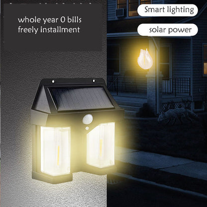 Solar Powered Outdoor Sensor Light