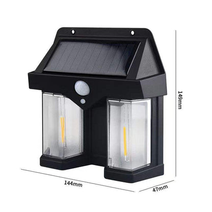 Solar Powered Outdoor Sensor Light