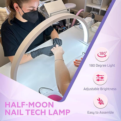 LED Arc Moon Nail Lamp