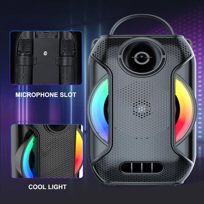 Sing-E - Portable Bluetooth Speaker WIth RGB Lights  Feature: