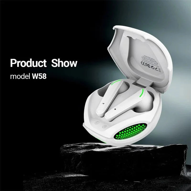 TWS Wireless Gaming Headset – HiFi Stereo Sound with Low-Latency Mode 🎮🔥